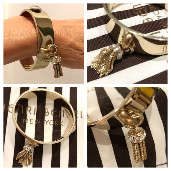 HENRI BENDEL✨Swarovski Tassel Bangle - Picture 4 of 9
